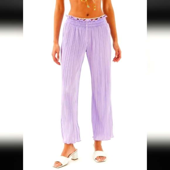 Plisse Pants - Picture 2 of 10